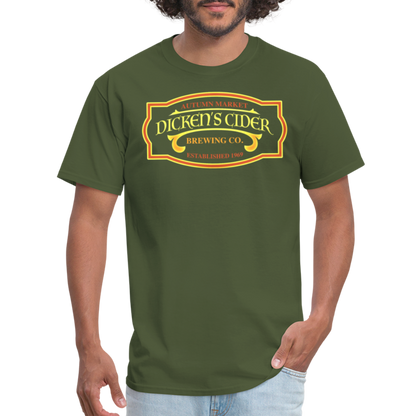 Dicken's Cider Brewing Co T-Shirt - military green