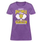 Happy People Play Pickleball Women's Contoured T-Shirt
