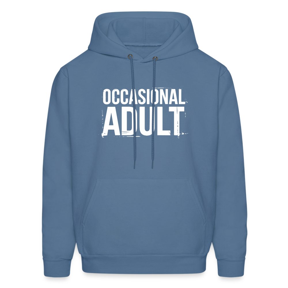 Occasional Adult Hoodie - denim blue