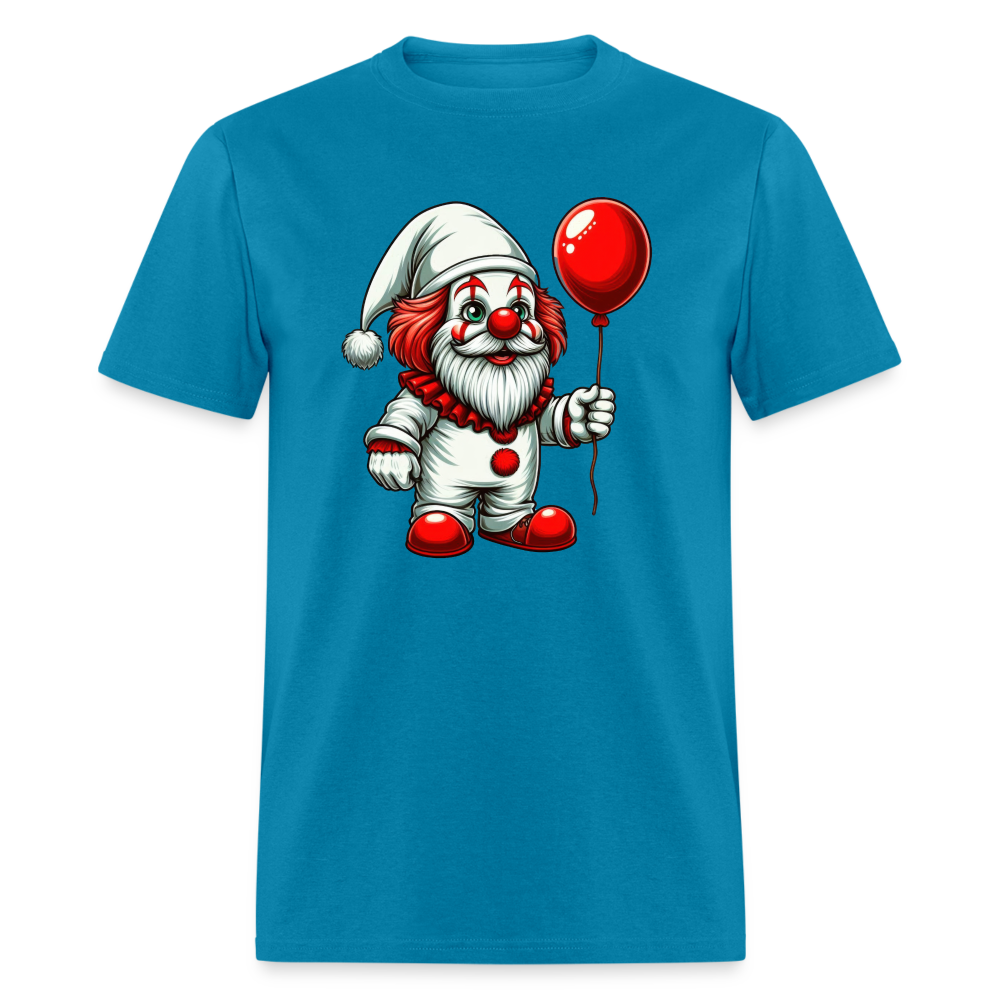 Gnome Clown T-Shirt - turquoise