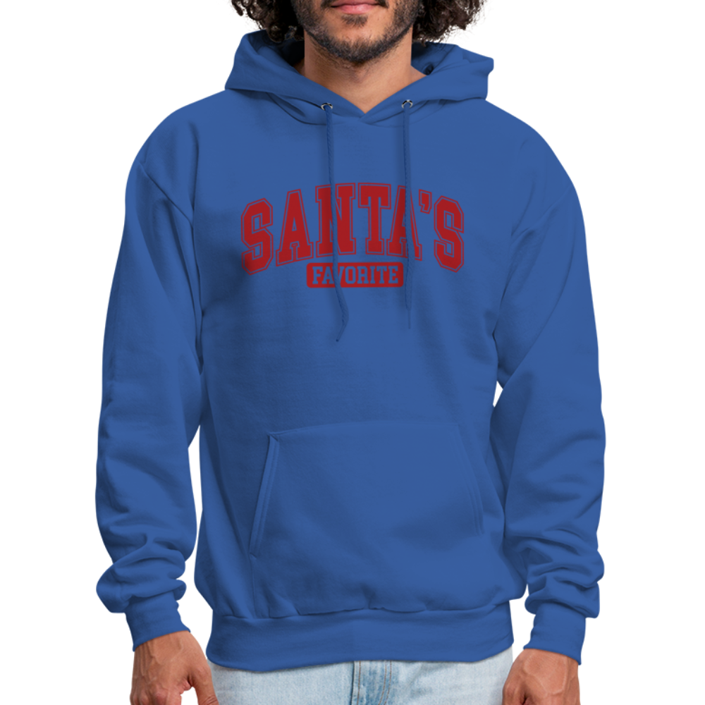 Santa's Favorite Hoodie - royal blue