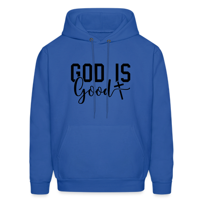 God is Good Hoodie - royal blue