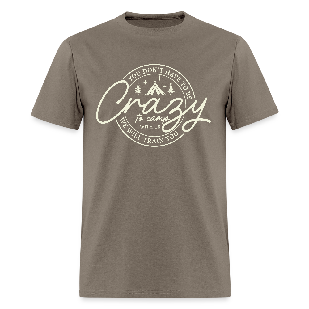 Crazy Camping T-Shirt - safari