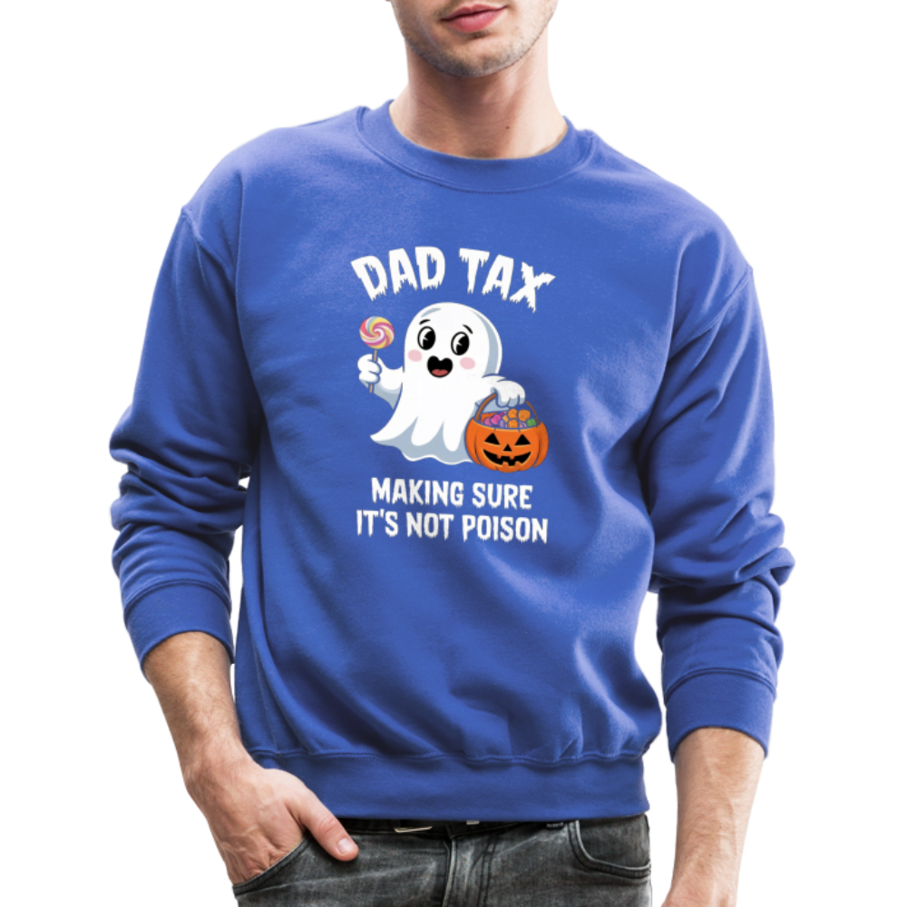 Dad Tax (Halloween) Sweatshirt - royal blue