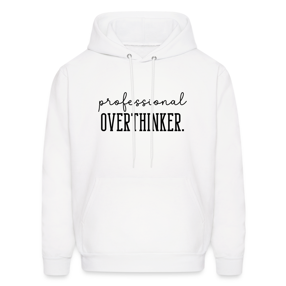 Professional Overthinker Hoodie - white