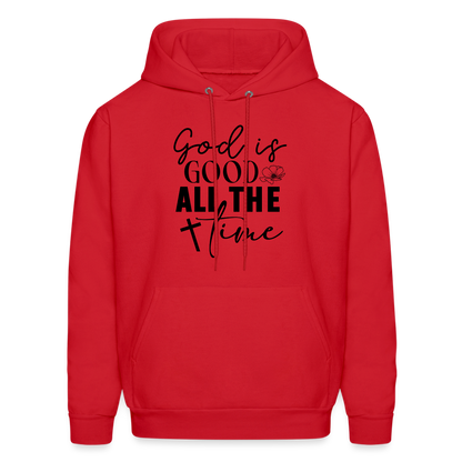 God is Good All The Time Hoodie - red