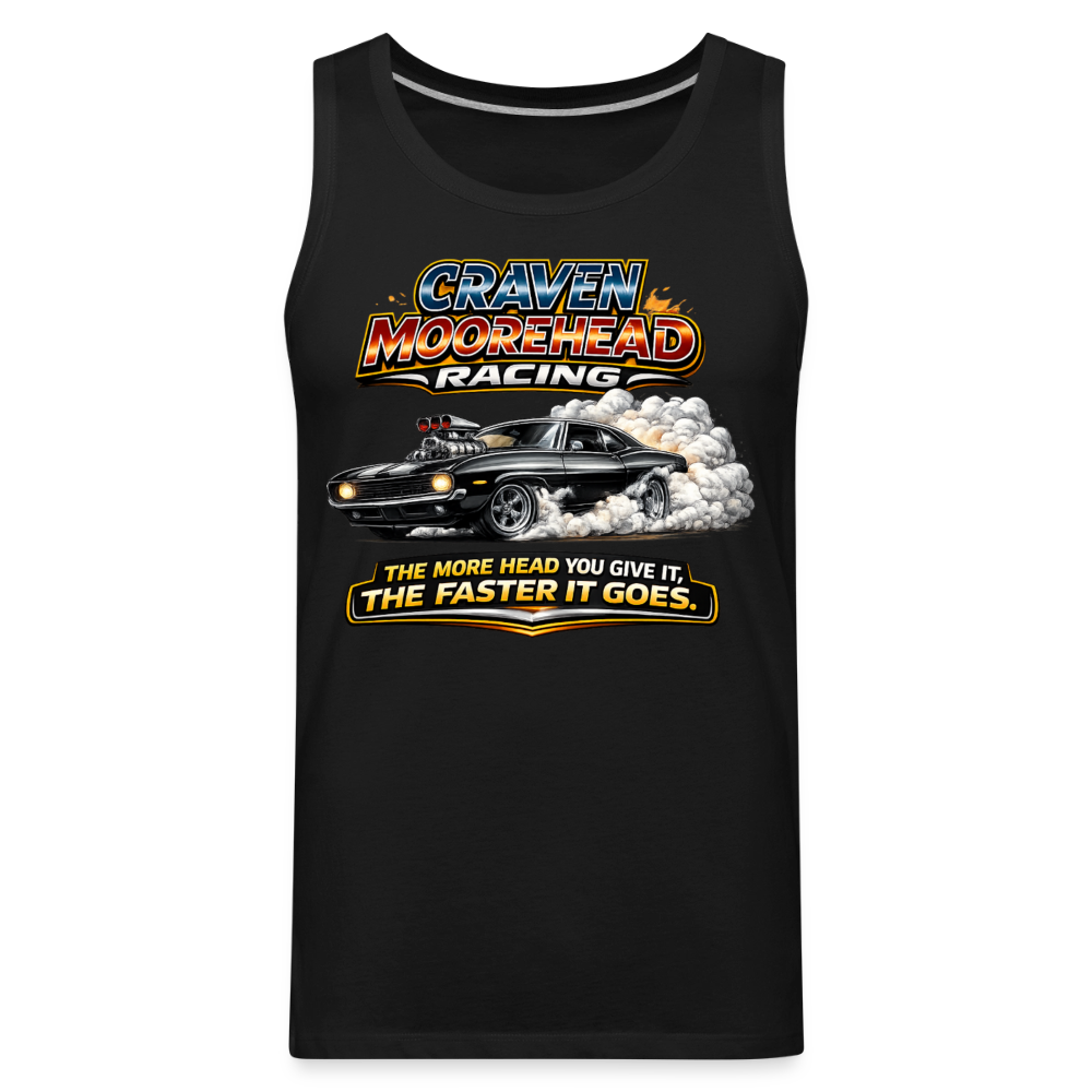 Craven Moorehead Racing Tank Top Color: Black
