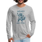 Unhinged and Feral Men’s Long Sleeve T-Shirt