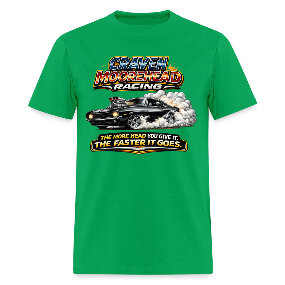 Craven Moorehead Racing T-Shirt Color: Bright Green