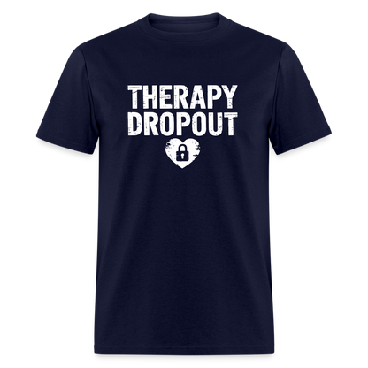 Therapy Dropout T-Shirt - navy