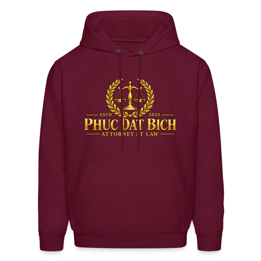 Phuc Dat Bich Attorney At Law Hoodie - burgundy