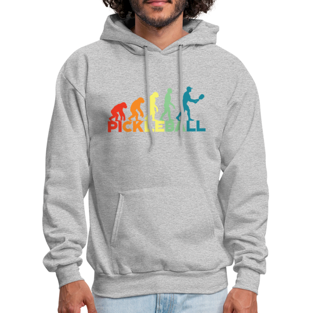 Pickleball Evolution Hoodie - heather gray