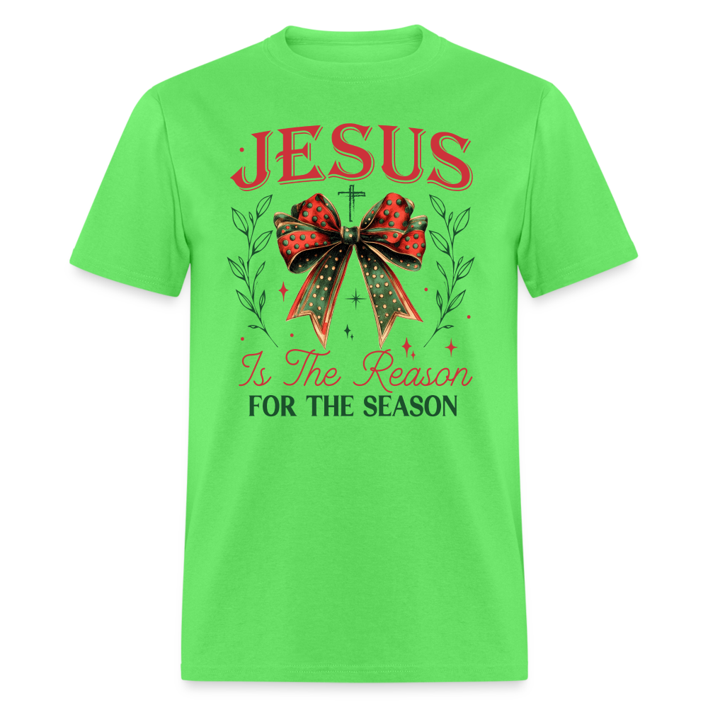 Jesus Is The Reason For The Season T-Shirt - kiwi