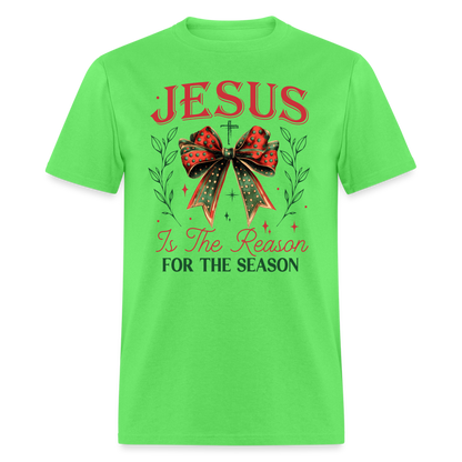 Jesus Is The Reason For The Season T-Shirt - kiwi