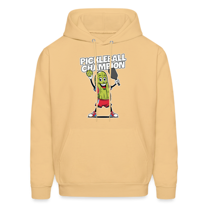 Pickleball Champion Hoodie - light gold 