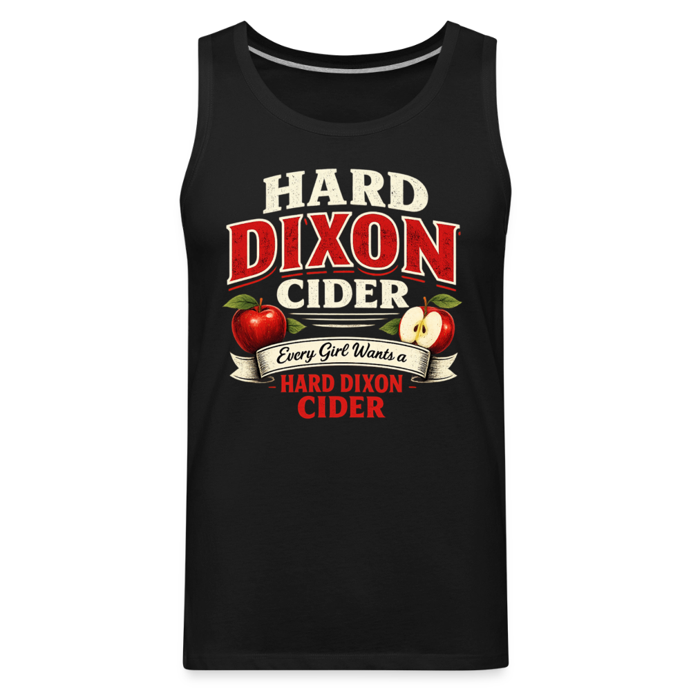 Hard Dixon Cider Funny Premium Tank Top - black