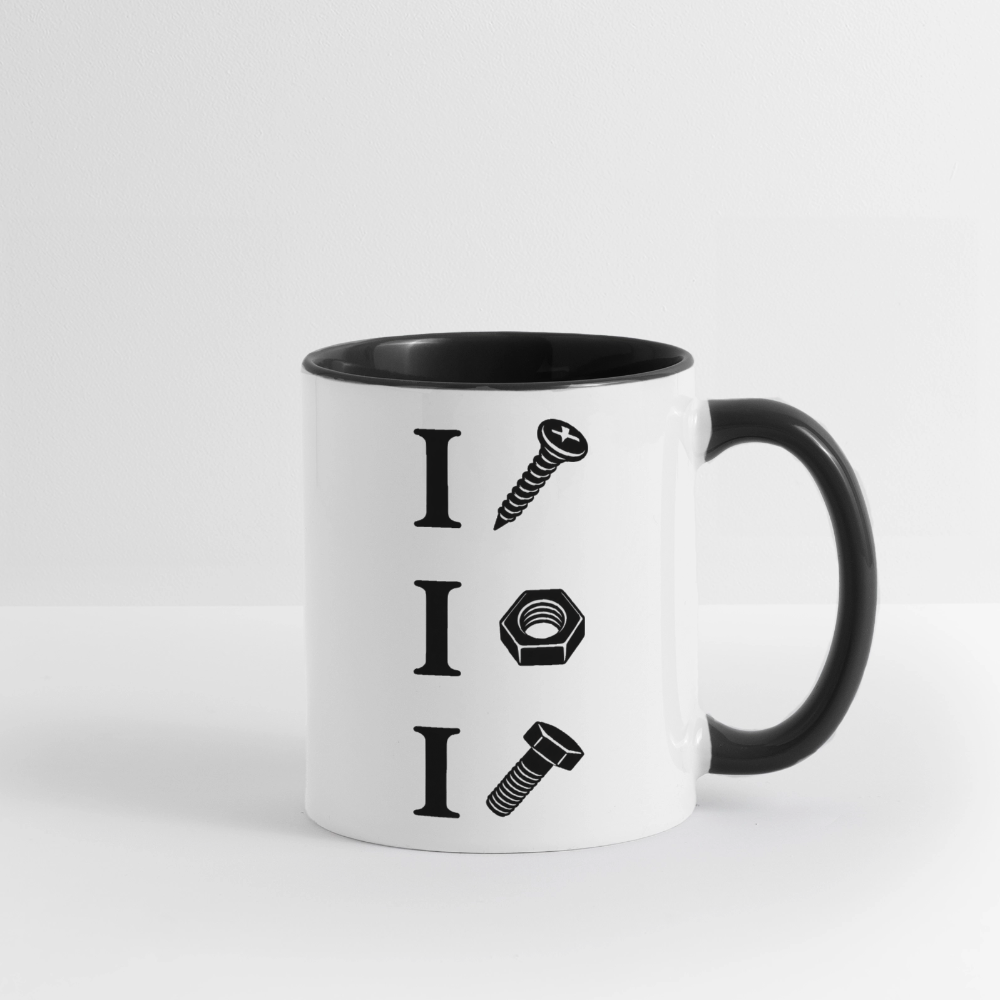 I Screw I Nut I Bolt – Funny Adult Humor Ceramic Coffee Mug Color: Red