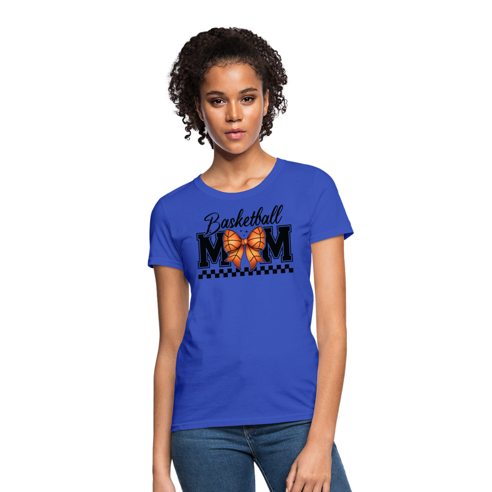 Basketball Mom Women's T-Shirt - royal blue