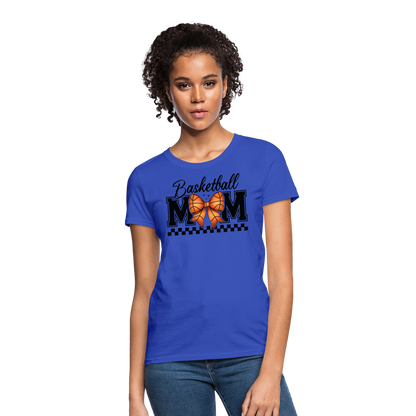 Basketball Mom Women's T-Shirt - royal blue