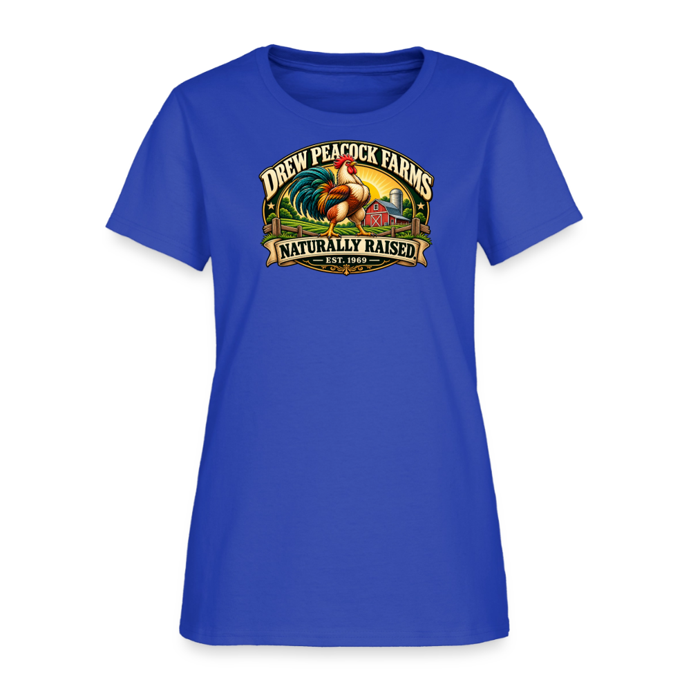 Drew Peacock Farms Women's T-Shirt - royal blue
