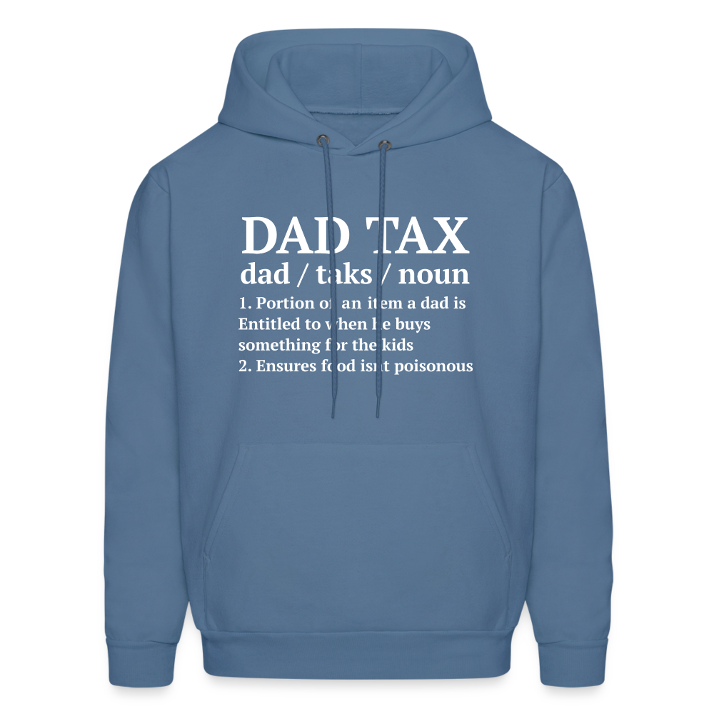 Dad Tax Hoodie (Definition) - denim blue