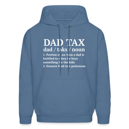 Dad Tax Hoodie (Definition) - denim blue