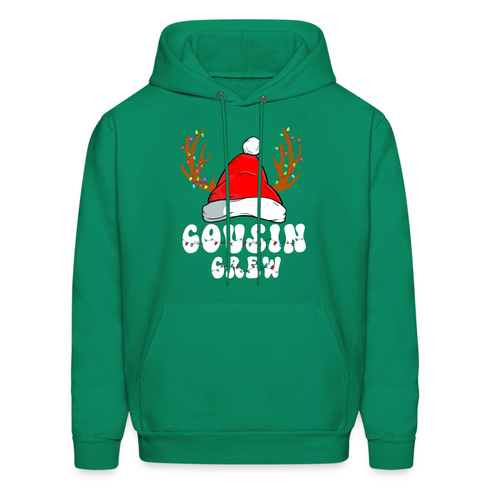 Cousin Crew Christmas Hoodie - kelly green