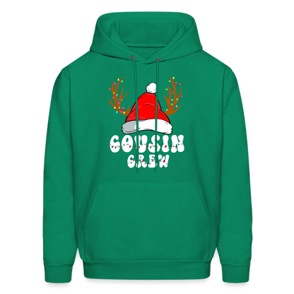 Cousin Crew Christmas Hoodie - kelly green