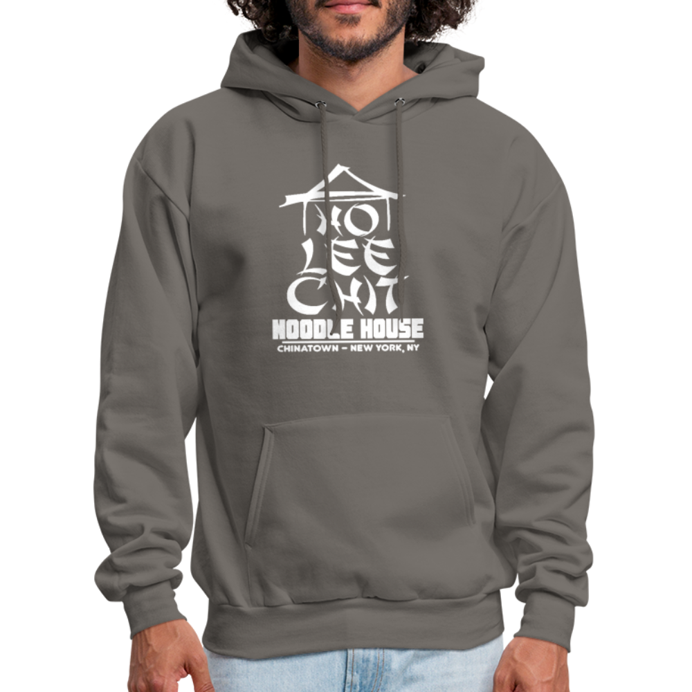 Ho Lee Chit Noodle House (Funny Wordplay) Hoodie - asphalt gray