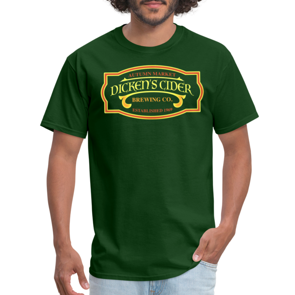 Dicken's Cider Brewing Co T-Shirt - forest green