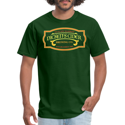 Dicken's Cider Brewing Co T-Shirt - forest green