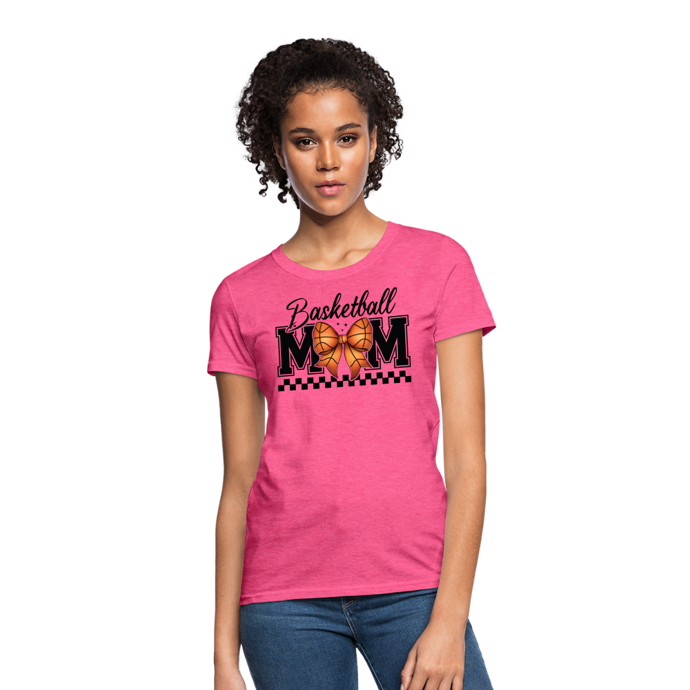 Basketball Mom Women's T-Shirt - heather pink