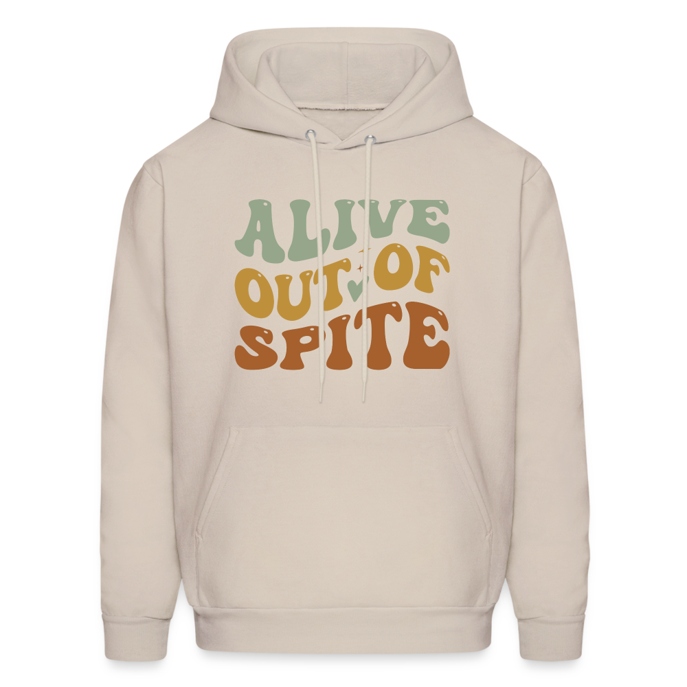 Alive Out Of Spite Hoodie - Sand