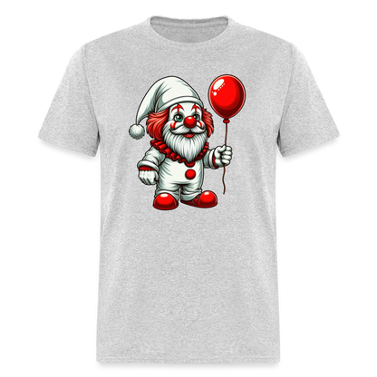 Gnome Clown T-Shirt - heather gray