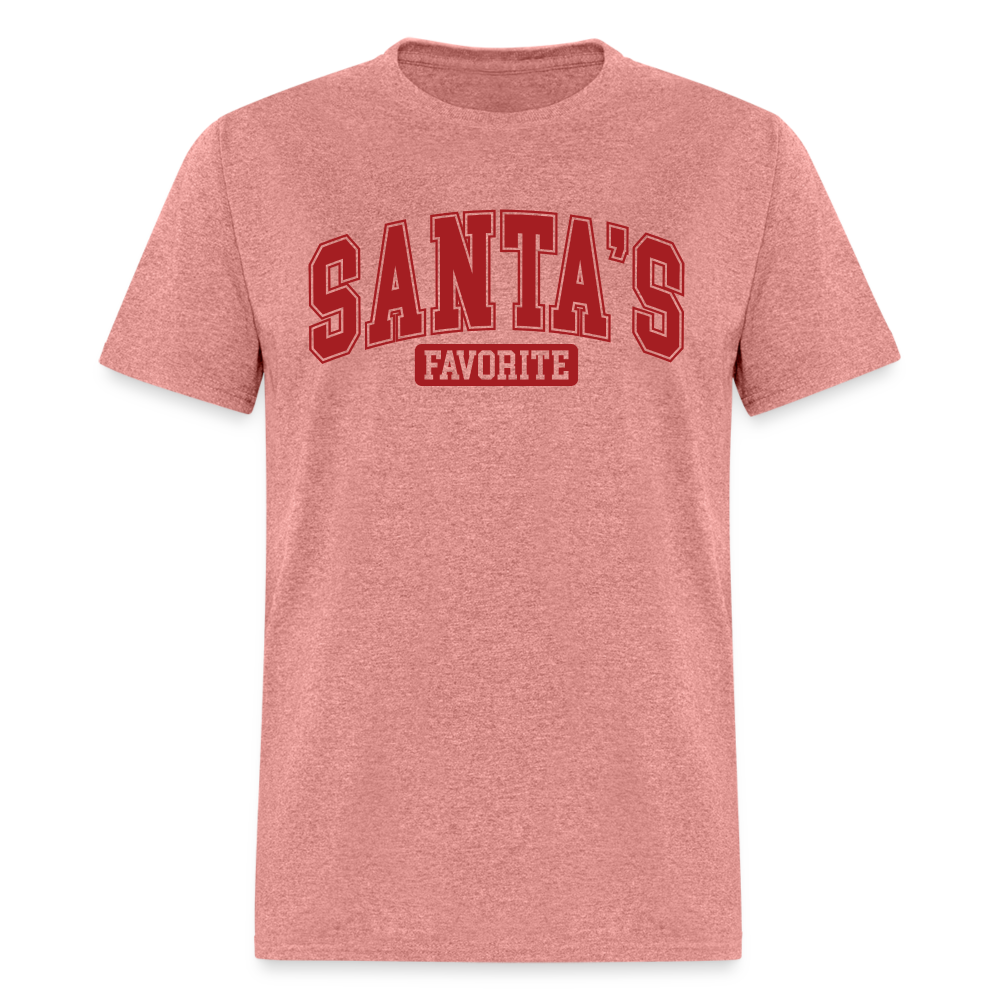 Santa's Favorite T-Shirt - heather mauve