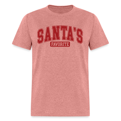 Santa's Favorite T-Shirt - heather mauve