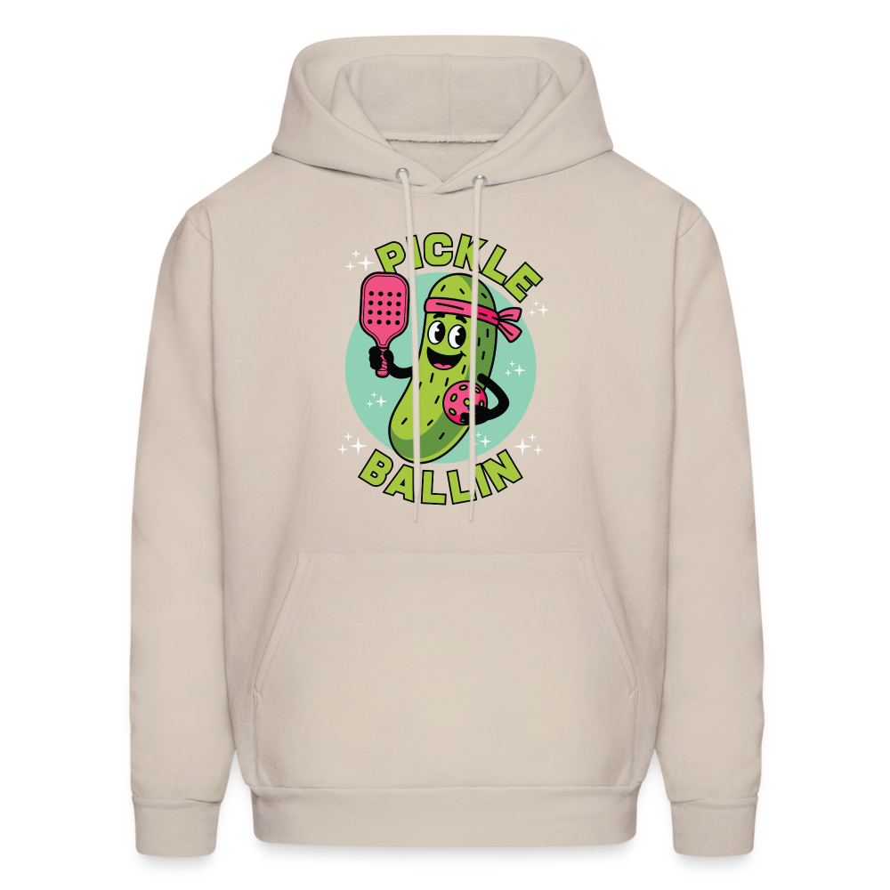 Pickle Ballin Hoodie - Sand