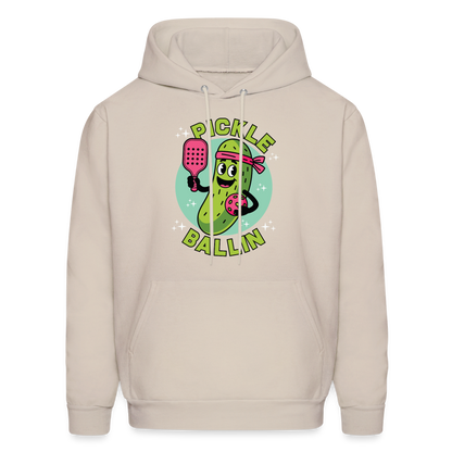 Pickle Ballin Hoodie - Sand