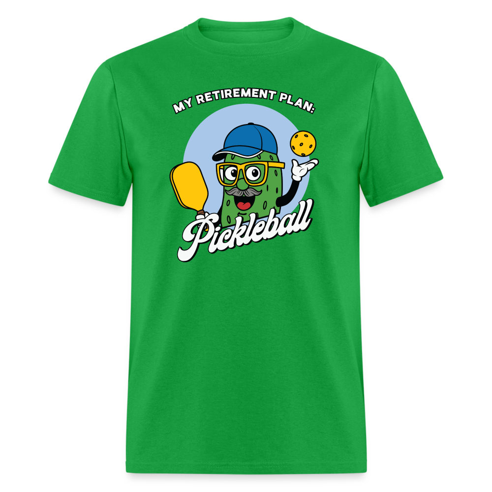 My Retirement Plan: Pickleball T-Shirt - bright green