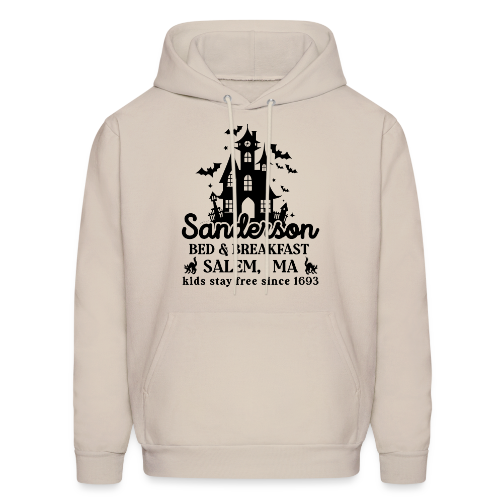 Sanderson Bed & Breakfast Salem MA Hoodie (Halloween) - Sand