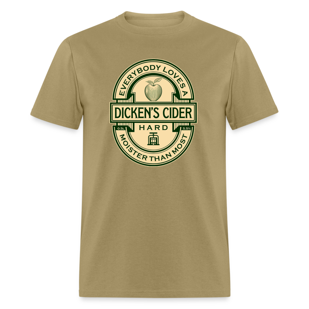 Dicken's Cider T-Shirt - khaki