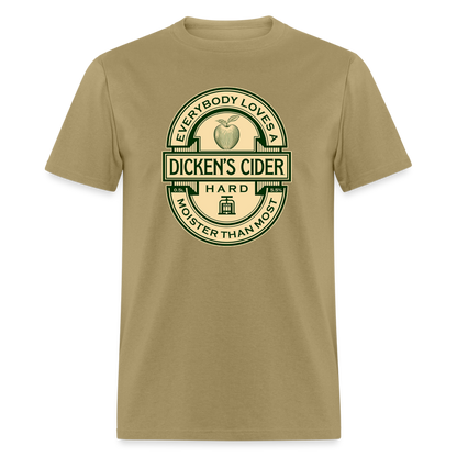 Dicken's Cider T-Shirt - khaki