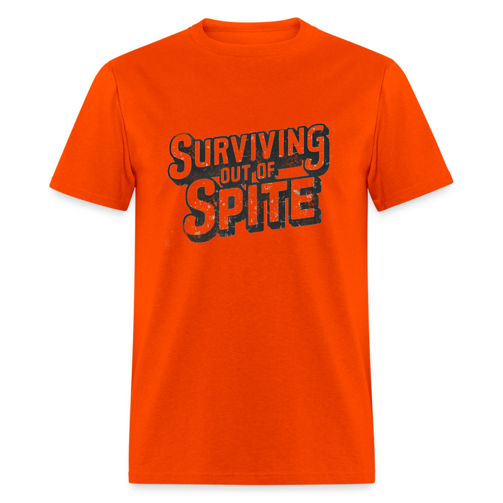 Surviving Out Of Spite T-Shirt - orange