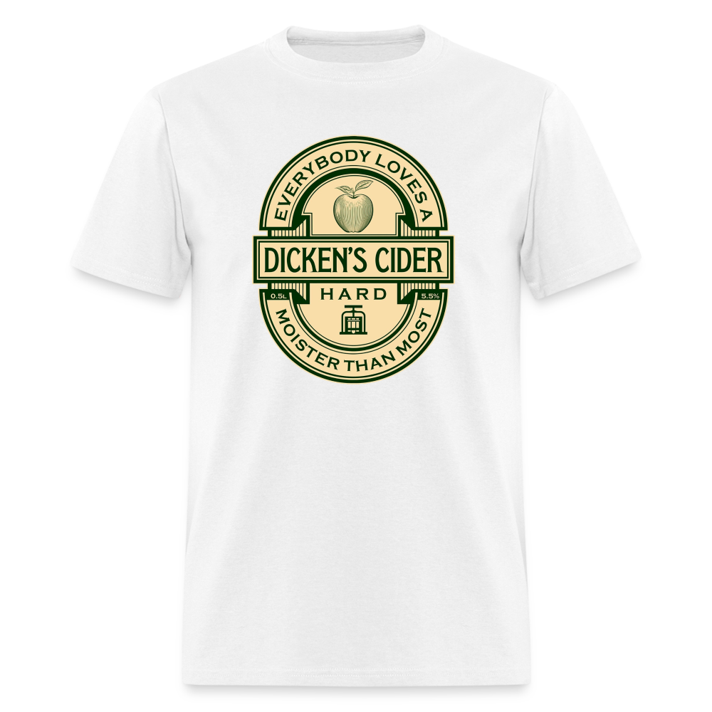 Dicken's Cider T-Shirt - white