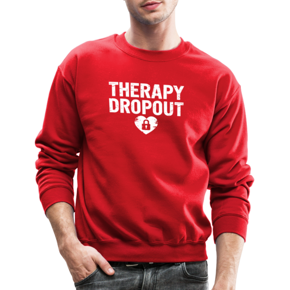 Therapy Dropout Sweatshirt - red