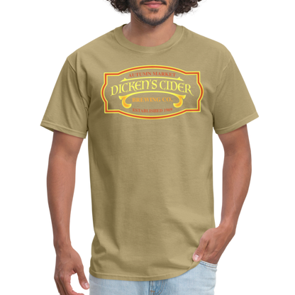 Dicken's Cider Brewing Co T-Shirt - khaki