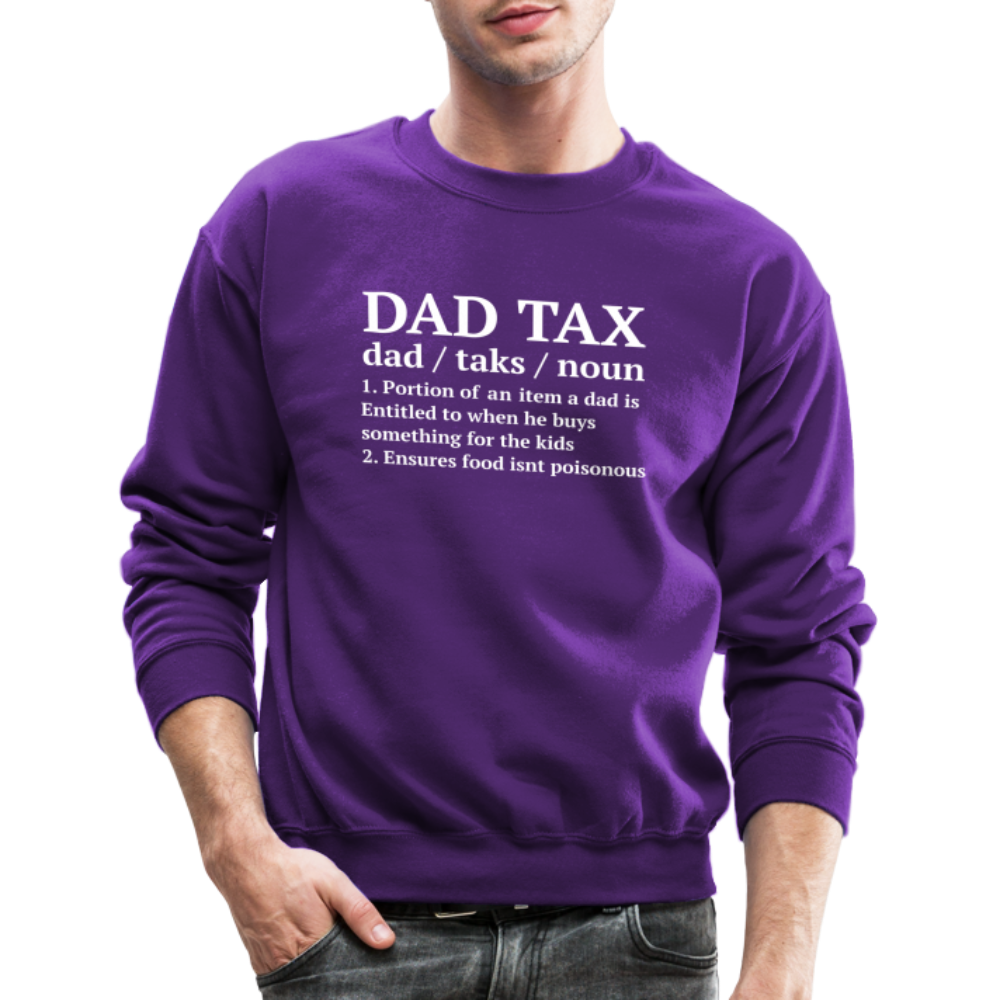 Dad Tax Sweatshirt (Definition) - purple