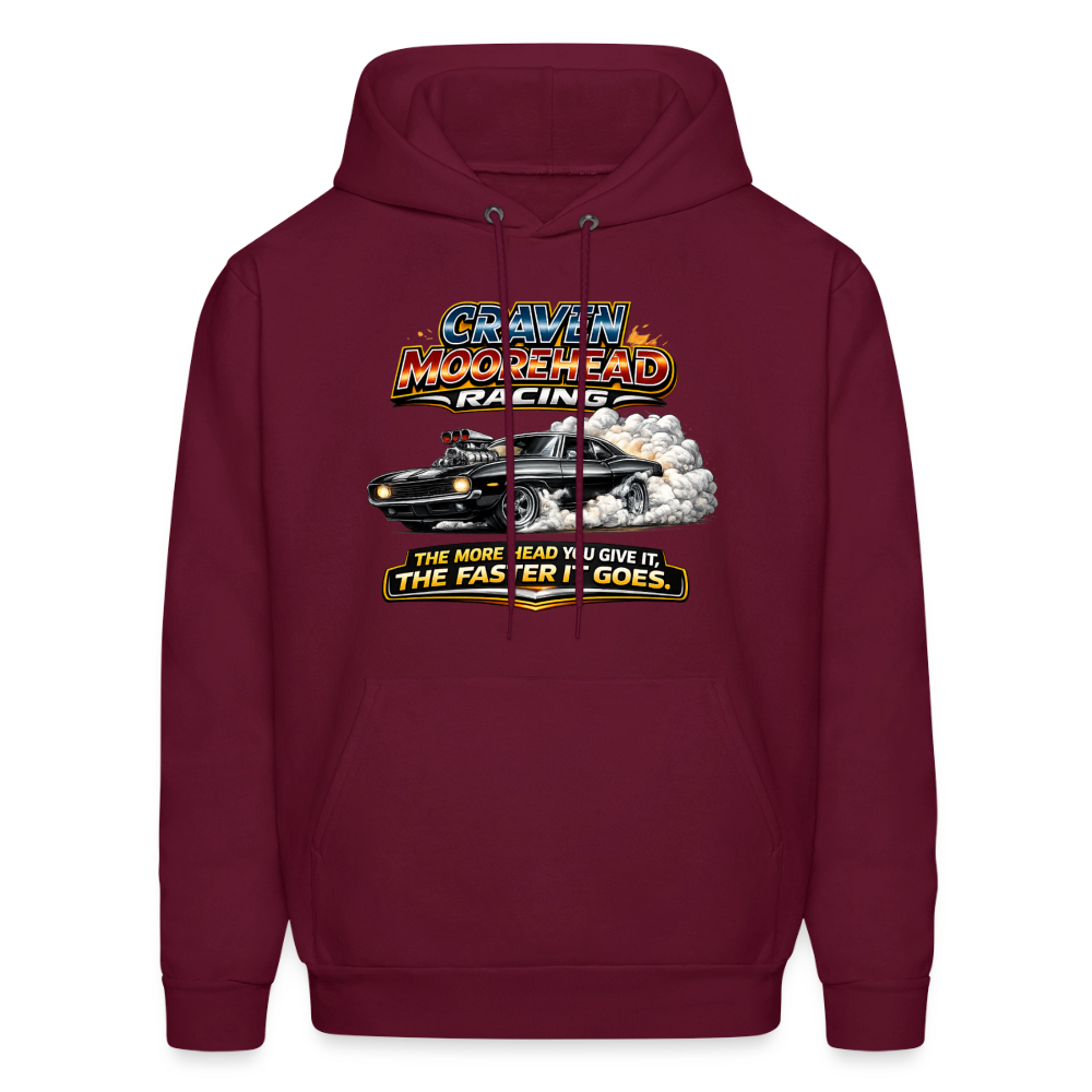 Craven Moorehead Racing Hoodie Color: Burgundy