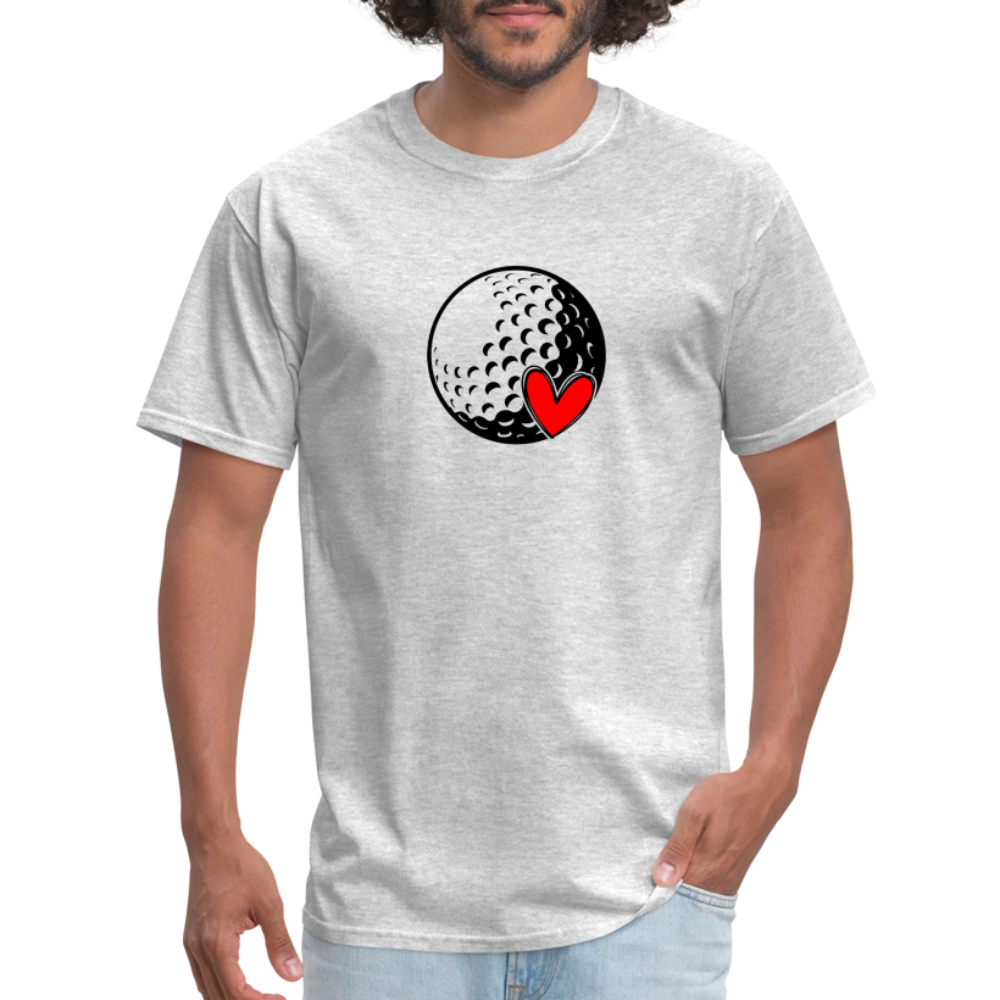 Love Golf T-Shirt - heather gray