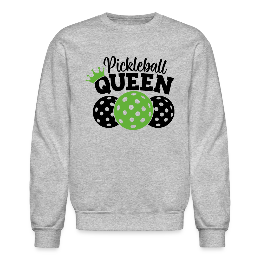 Pickleball Queen Sweatshirt - heather gray